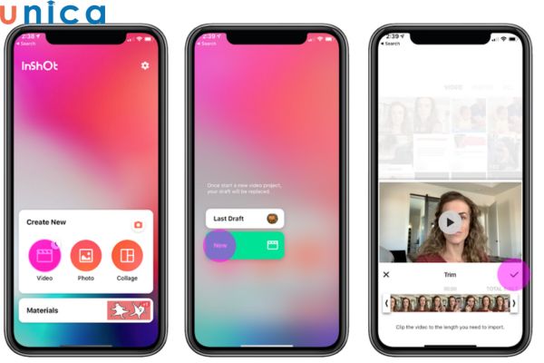 Làm video TikTok đơn giản nhất với InShot