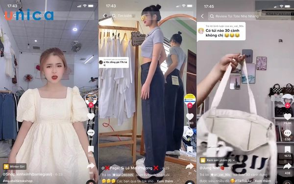 Caption là phần văn bản mô tả video bán hàng trên TikTok