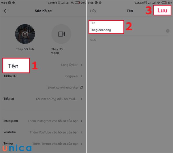 Đổi tên Tiktok giúp bạn có được tài khoản hấp dẫn