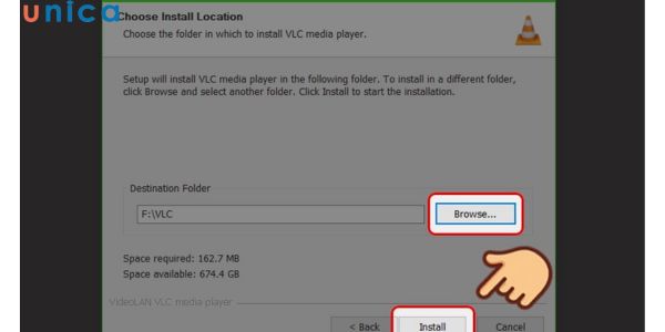 Tiếp tục chọn next