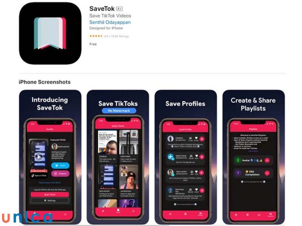 Savetok là một ứng dụng miễn phí cho cả iPhone và Android