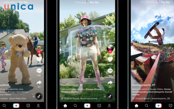 Video tự giới thiệu trên Tiktok