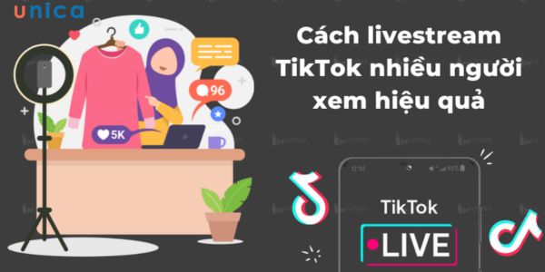 Sử dụng icon giúp thu hút người xem lives TikTok