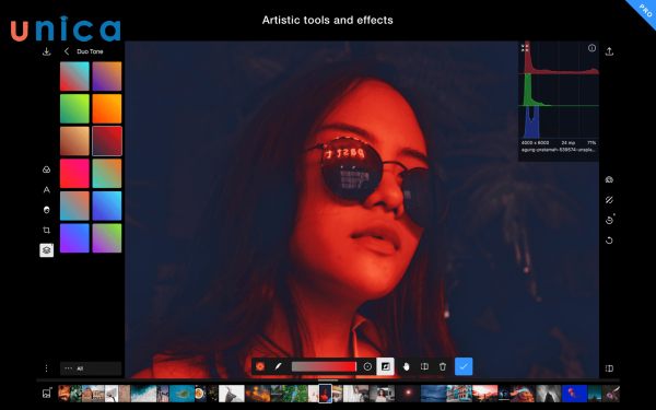 Photo Editor Pro là một phần mềm chỉnh sửa ảnh phổ biến cho điện thoại
