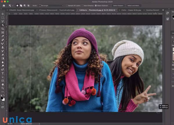 Phóng to, thu nhỏ ảnh để in ấn