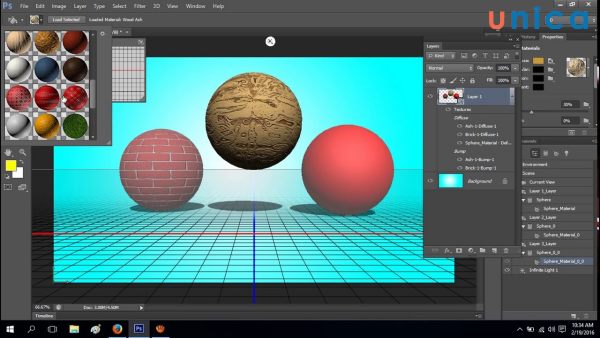 3D Material Drop Tool
