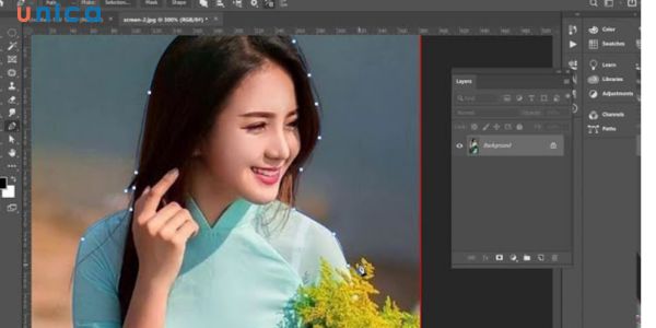 Sử dụng Pen Tool gặp lỗi ảnh bị mờ
