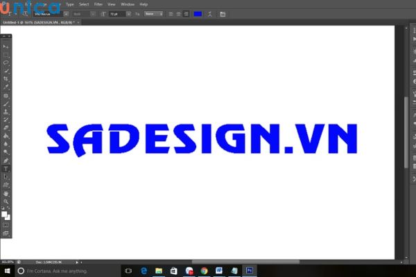 Khi sửa lỗi răng trong Photoshop cần làm việc trên bản sao