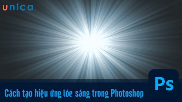 Tạo hiệu ứng lóe sáng bằng cách sử dụng công cụ Elliptical Marquee Tool và Filter Gallery