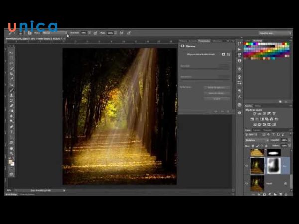 Tạo ánh sáng mặt trời trong PTS