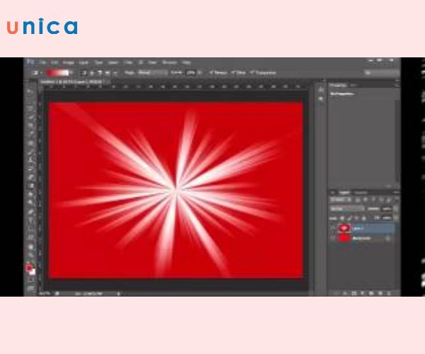 Tạo hào quang bằng công cụ Elliptical Marquee Tool và Gradient Tool