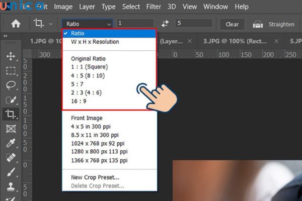 Cách crop hình trong cùng 1 crop