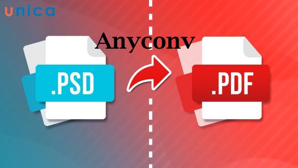 Chuyển file PSD sang PDF bằng Anyconv