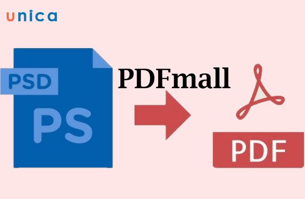 Chuyển file PSD sang PDF bằng PDFmall
