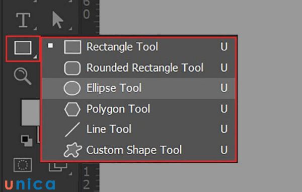 Dùng Polygon tool để vẽ đa giác