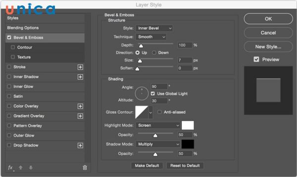 Layer Styles là một tính năng rất hữu ích của Photoshop