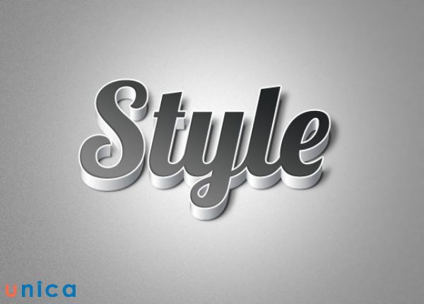 Tạo viền chữ trong Photoshop