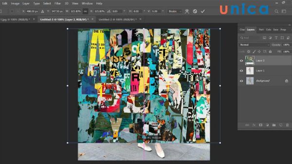 Điều chỉnh kích thước và vị trí của hình ảnh