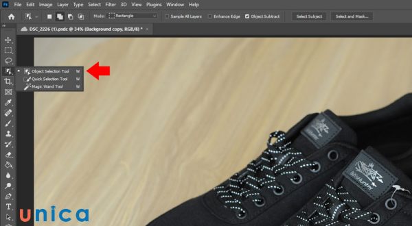 Chọn Object Seletion Tool