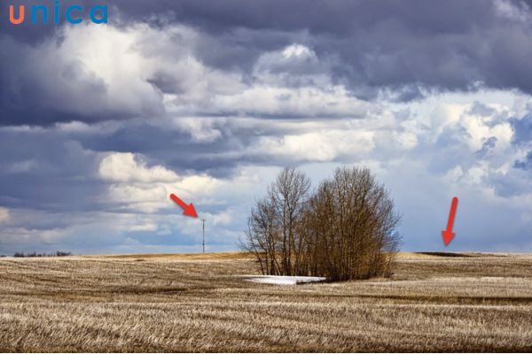 Xóa trụ cột điện bên trái để cân với bên phải