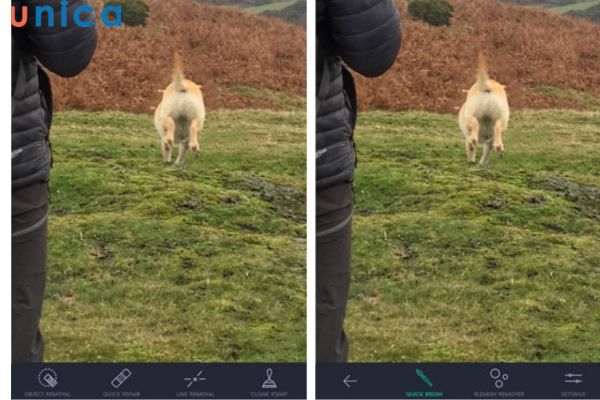 Lựa chọn 1 trong 4 tính năng để xóa