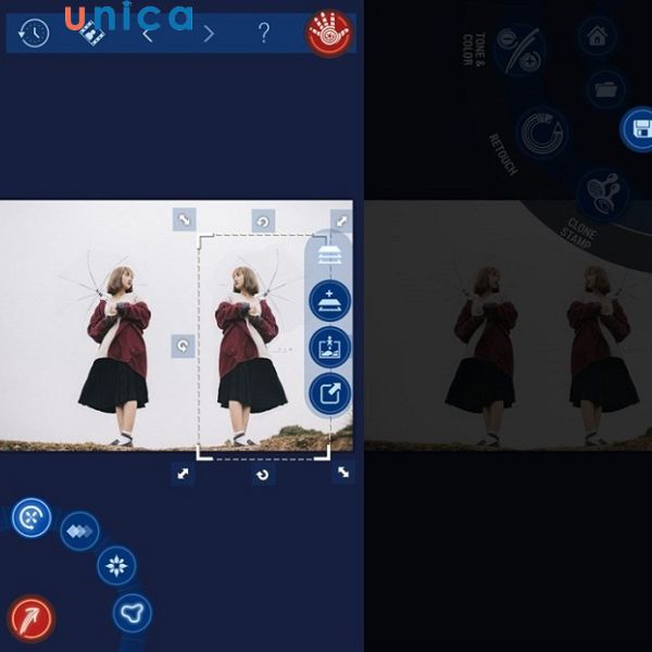 Xem ảnh trước và sau rồi lưu lại