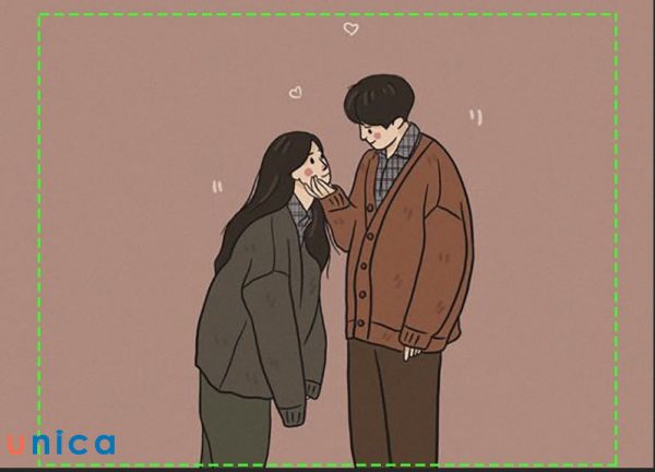 Kết quả tạo đường thẳng dạng nét đứt