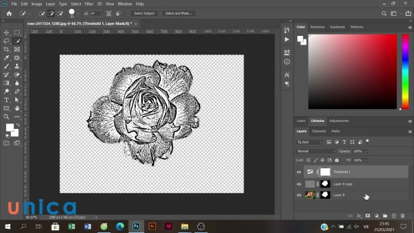 Hướng dẫn cách chuyển ảnh sang vector trong photoshop chi tiết
