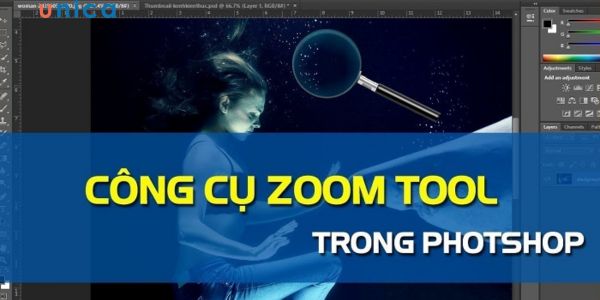 Bạn nên sử dụng công cụ zoom để chỉnh những chi tiết nhỏ được chính xác nhất