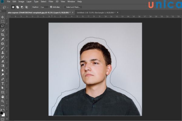 Tạo vùng đối tượng cần cắt