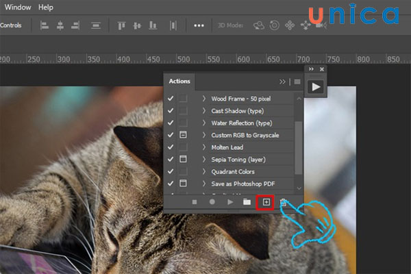Tạo một Action mới