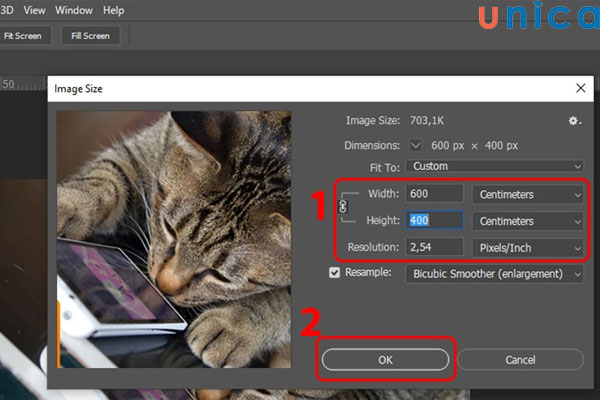 Cắt ảnh theo các thông số