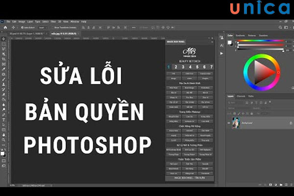 Cách khắc phục lỗi bản quyền Photoshop
