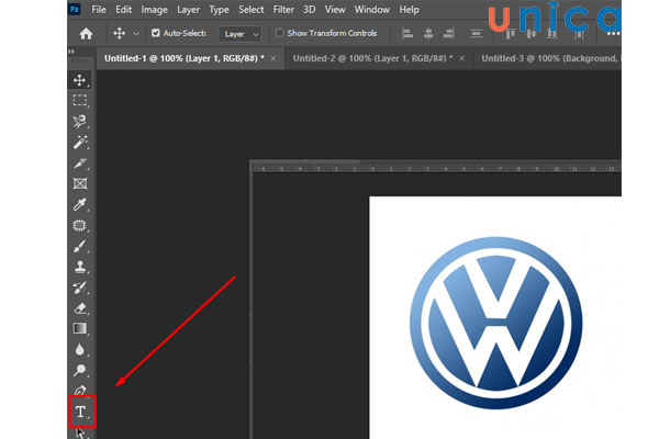 Tạo chữ cho logo