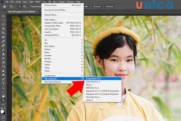 Tạo hiệu ứng phim và khung ảnh