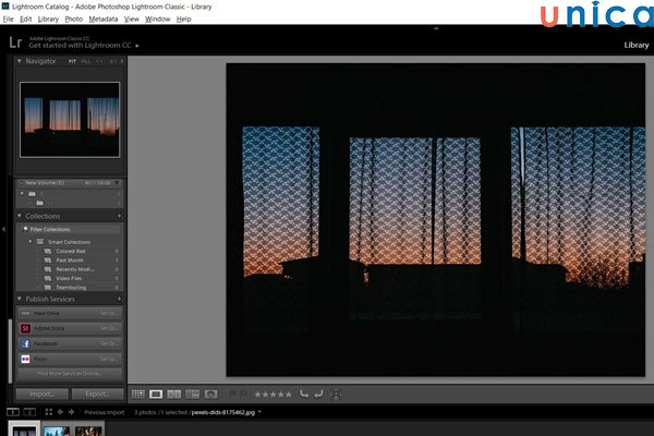 Chọn ảnh trong Lightroom