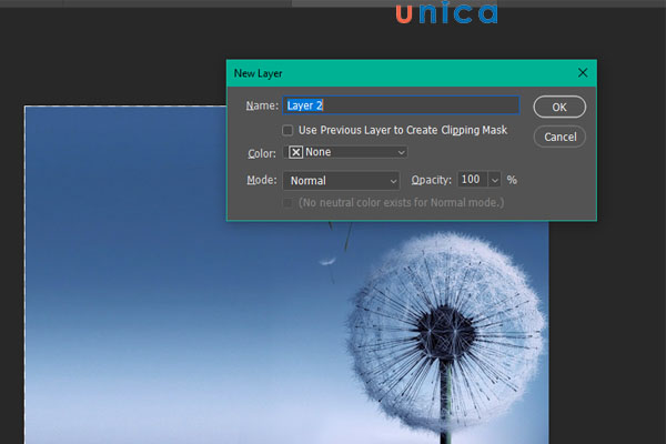 Tạo một layer mới