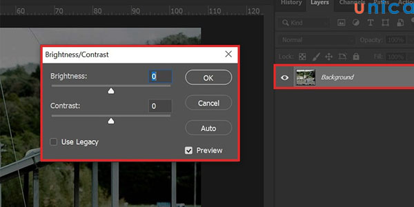 Điều chỉnh các thay đổi.