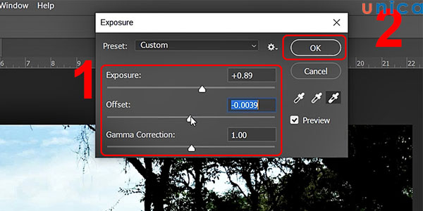 Điều chỉnh phơi sáng cho ảnh