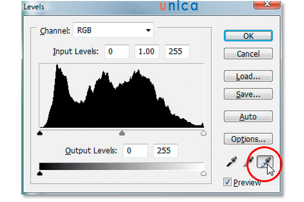 Click chuột vào chỗ khoanh đỏ