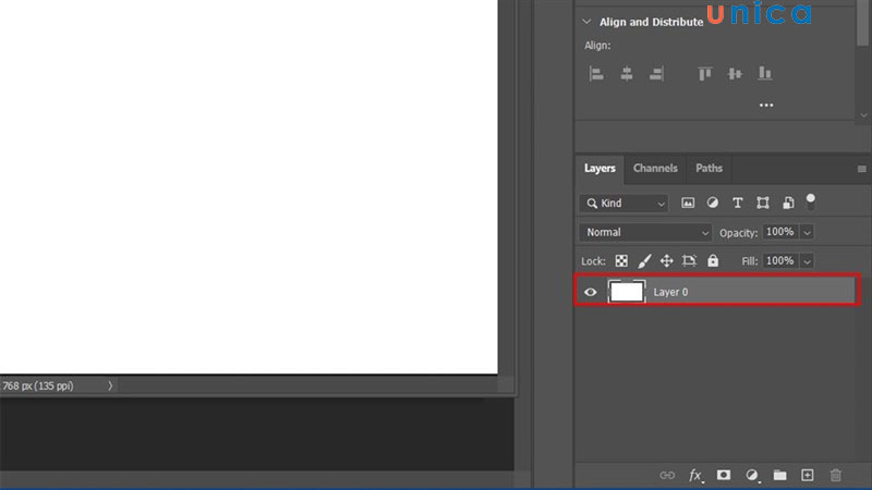 Nhấp chọn layer bạn muốn copy