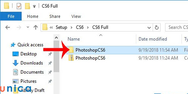 Phần mềm photoshop CS6 ở máy
