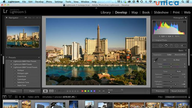 Tổng hợp các phím tắt thường hay sử dụng trên Abobe Lightroom