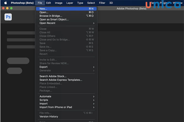 Tạo bản thiết kế mới