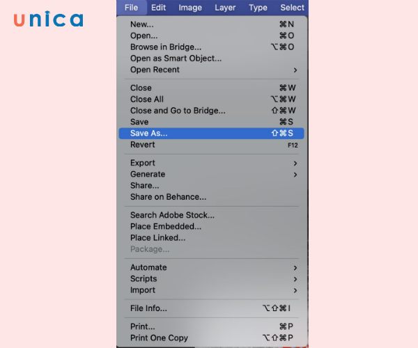 Save as để lưu quotes