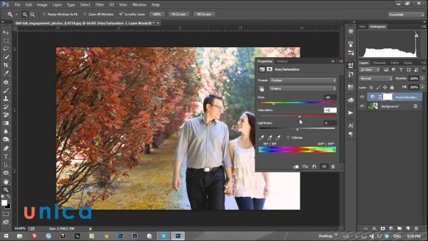 Dùng công cụ làm nét phù hợp
