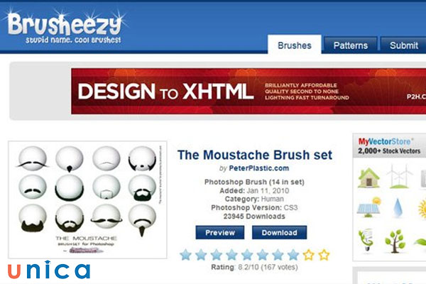Brush Photoshop từ web Brusheezy chất lượng, đẹp mắt