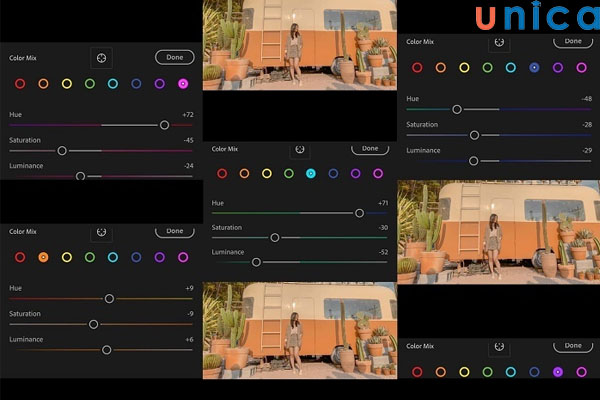 Công thức chỉnh màu Lightroom tone nâu be