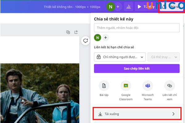 Lưu thiết kế về máy