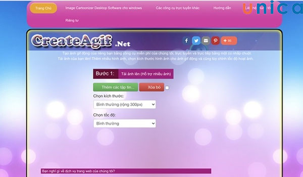 Chọn tải tệp lên